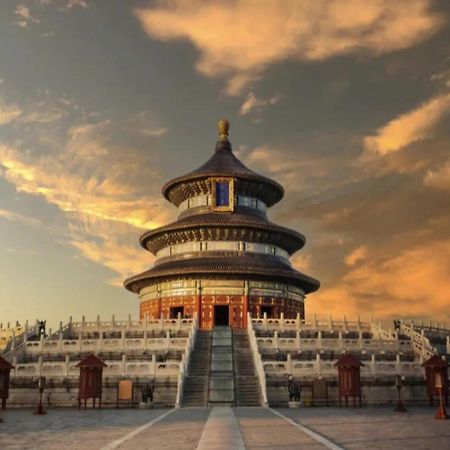 Happy Dragon Saga Hotel: Garden Terrace in City Center Beijing Exterior photo