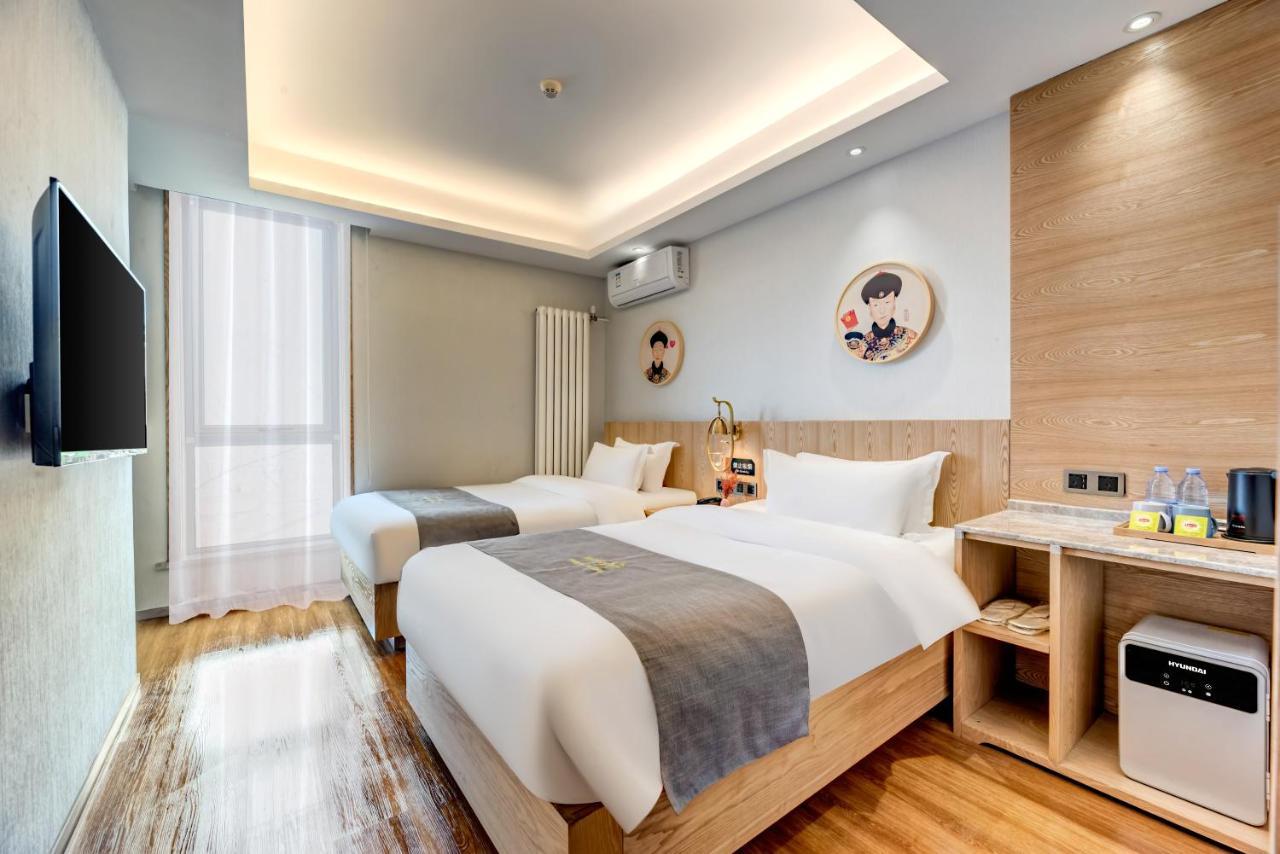 Happy Dragon Saga Hotel: Garden Terrace in City Center Beijing Exterior photo