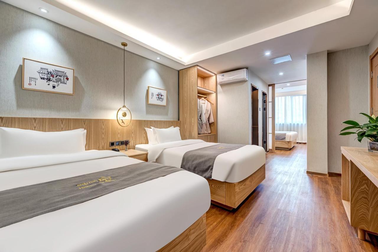 Happy Dragon Saga Hotel: Garden Terrace in City Center Beijing Exterior photo